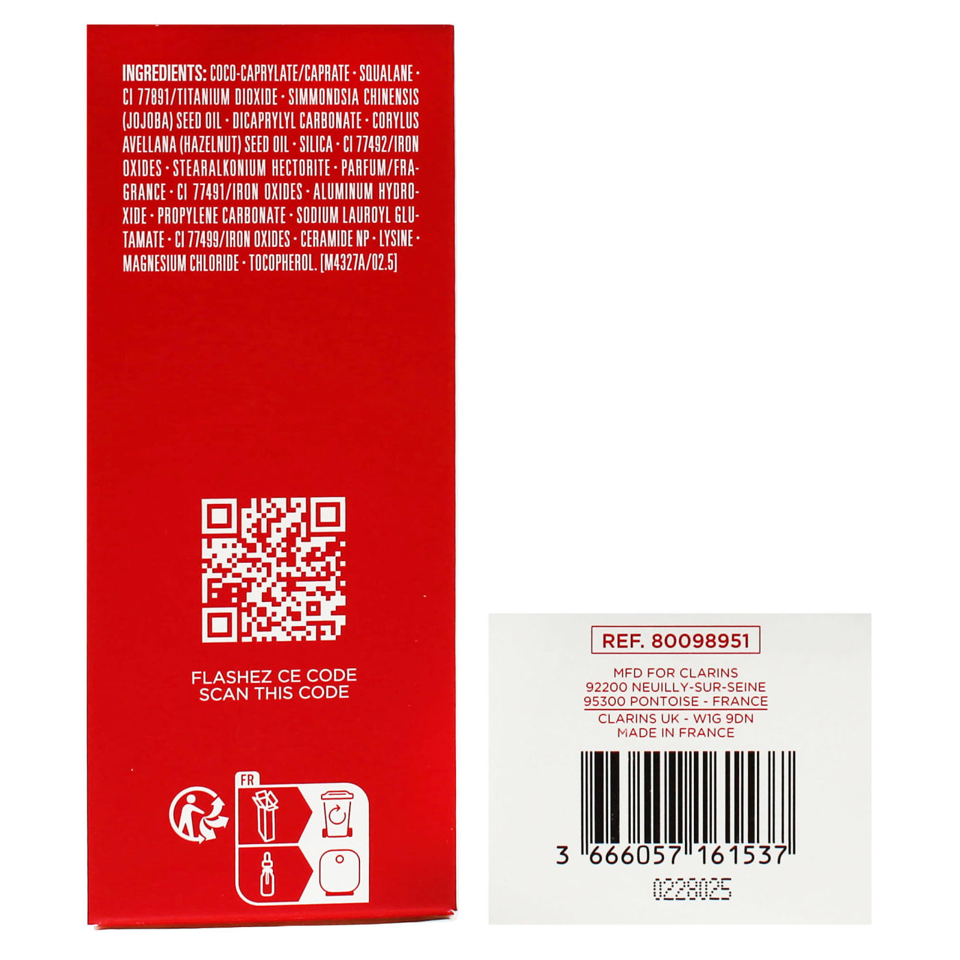 Clarins 30ml Tinted Oleo-Serum 02.5