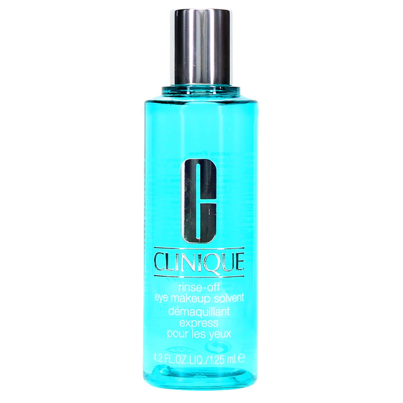 CLINIQUE 125ML RINSE OFF EYE MAKE UP SOLVENT