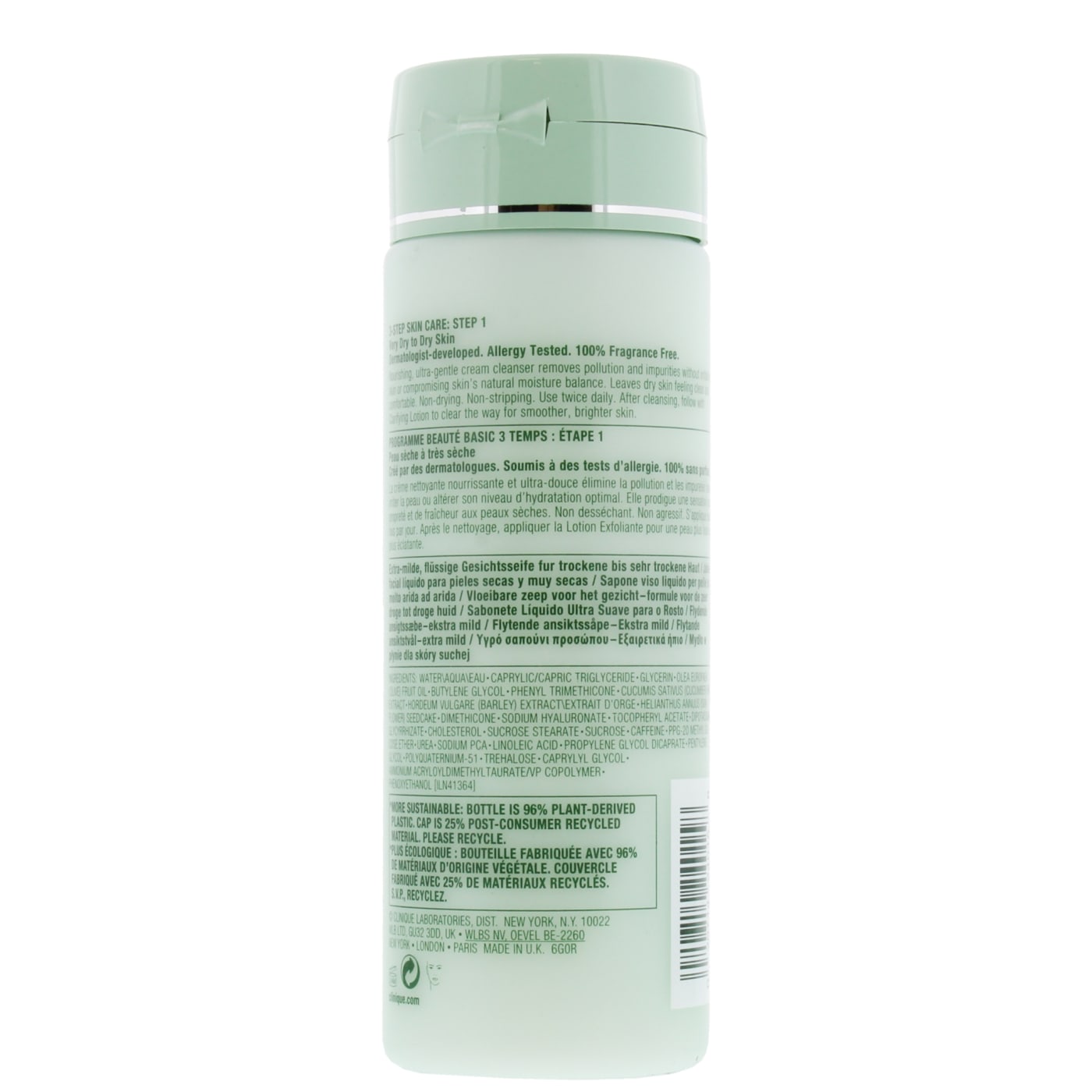 Clinique 200ml Liquid Facial Soap Extra Mild