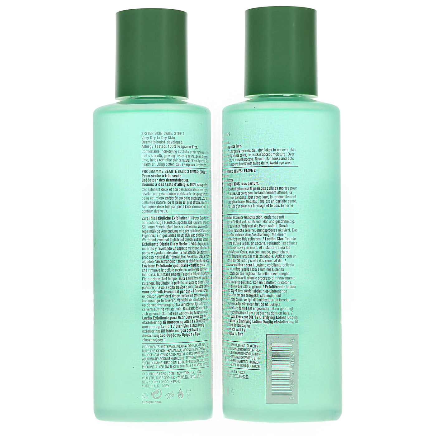 Clinique 400ml Clarifying Lotion Clarifiante Very Dry Skin 1