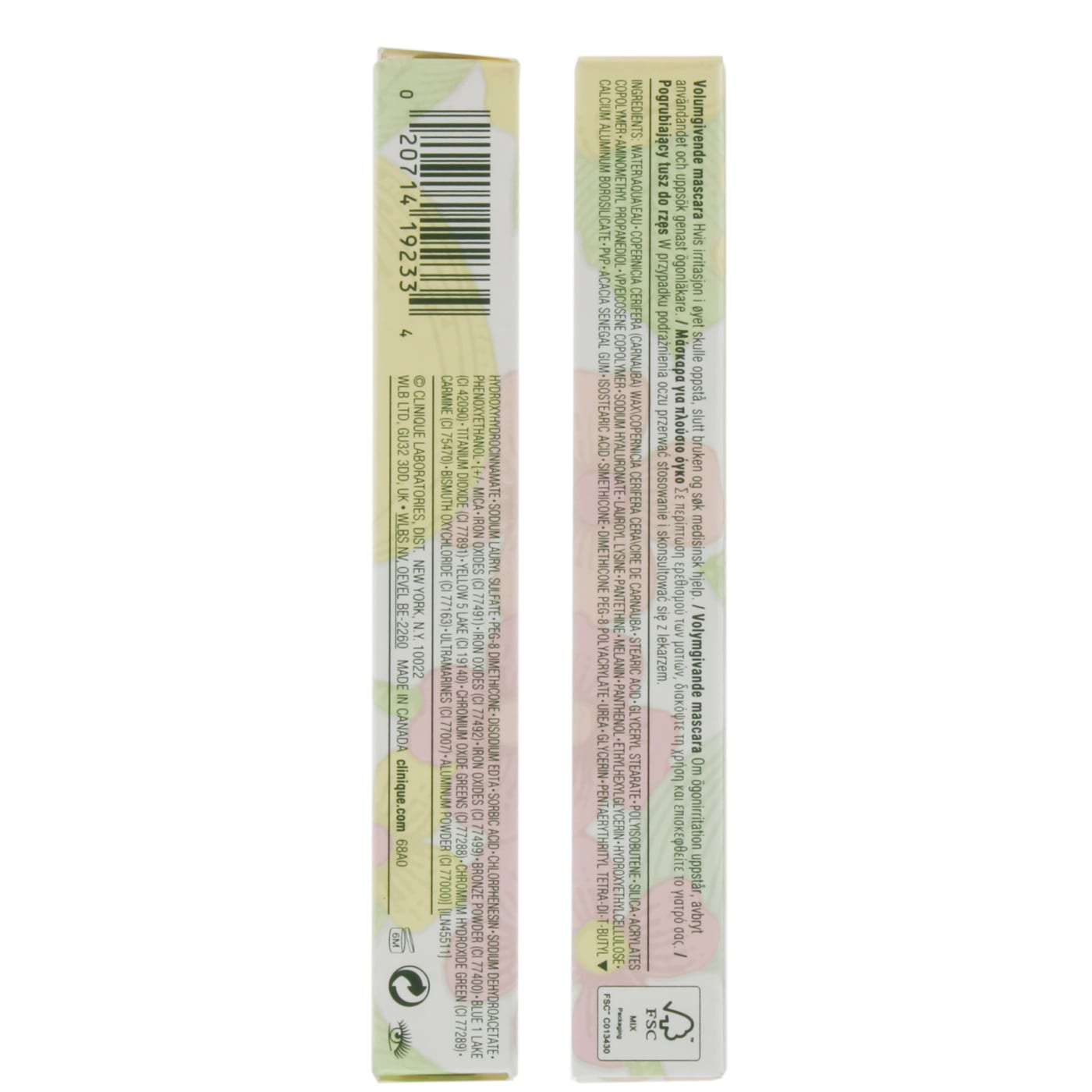 CLINIQUE 7ML HIGH IMPACT MASCARA BLACK