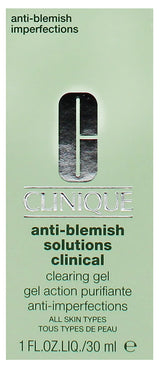 CLINIQUE 30ML ANTI-BLEMISH SOLUTIONS CLINICAL CLEARING GEL