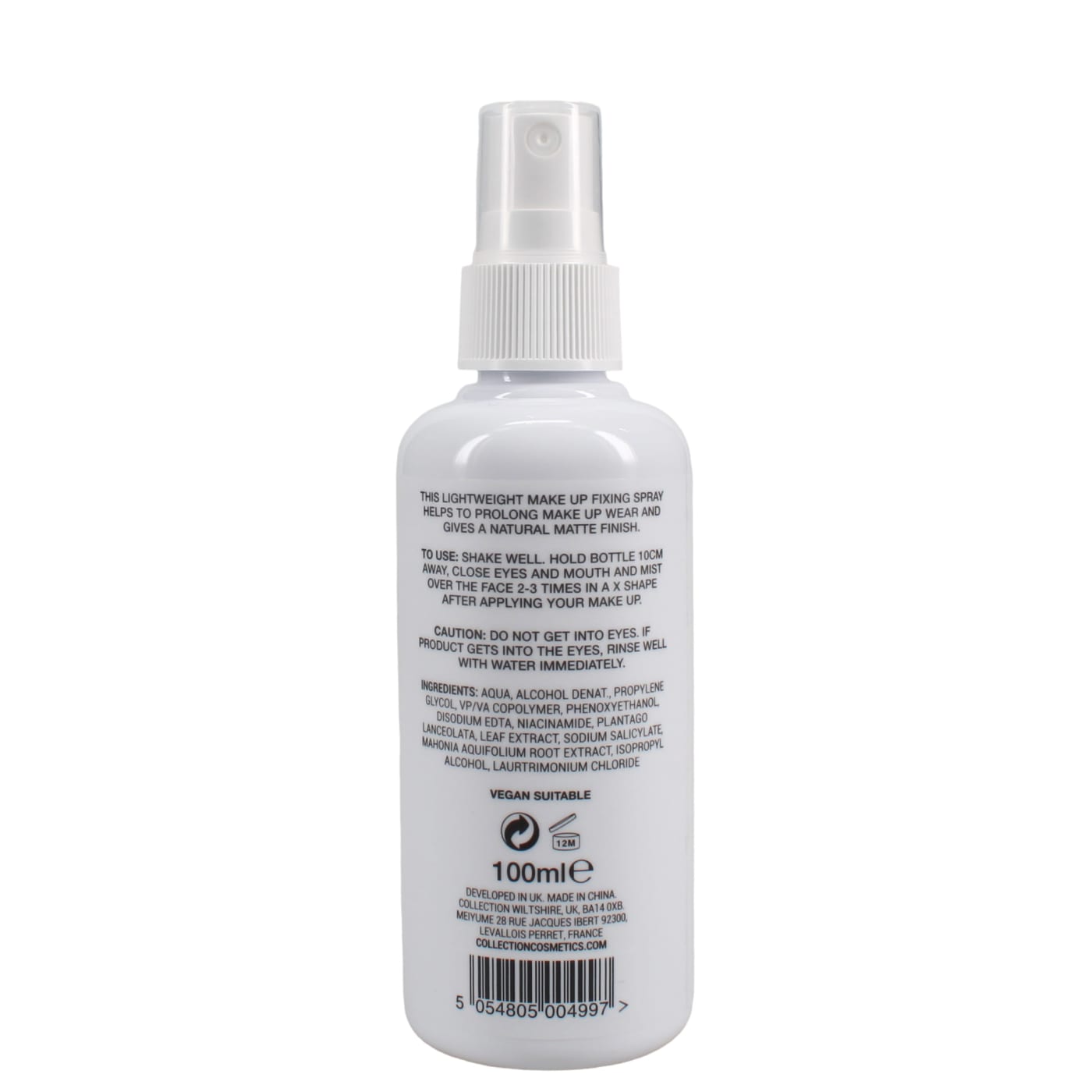 COLLECTION PRIMED 100ML FIXING SPRAY MAT
