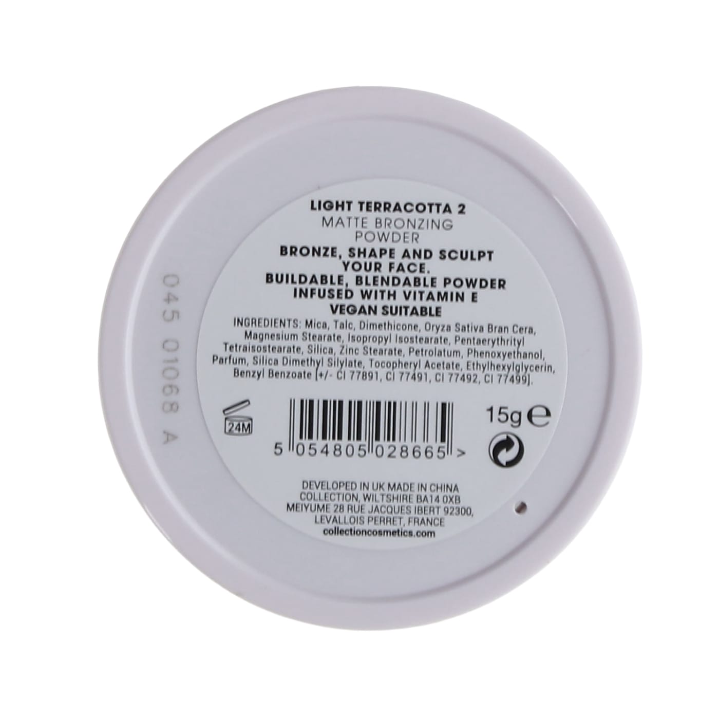 Collection 15g Bronze Glow Matte Powder 2 Light Terracotta