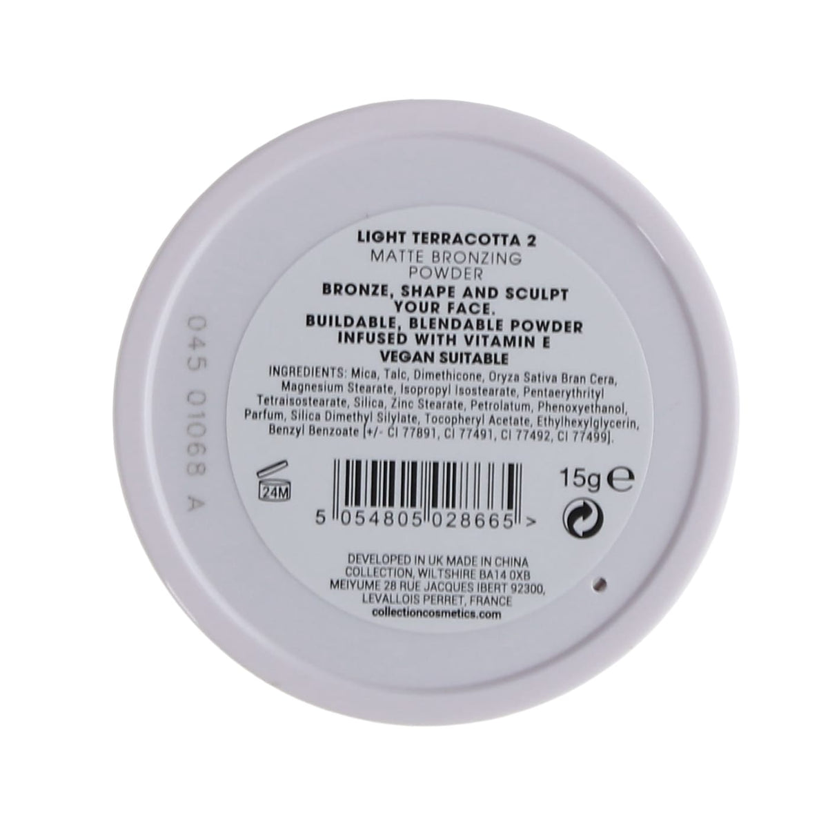 Collection 15g Bronze Glow Matte Powder 2 Light Terracotta
