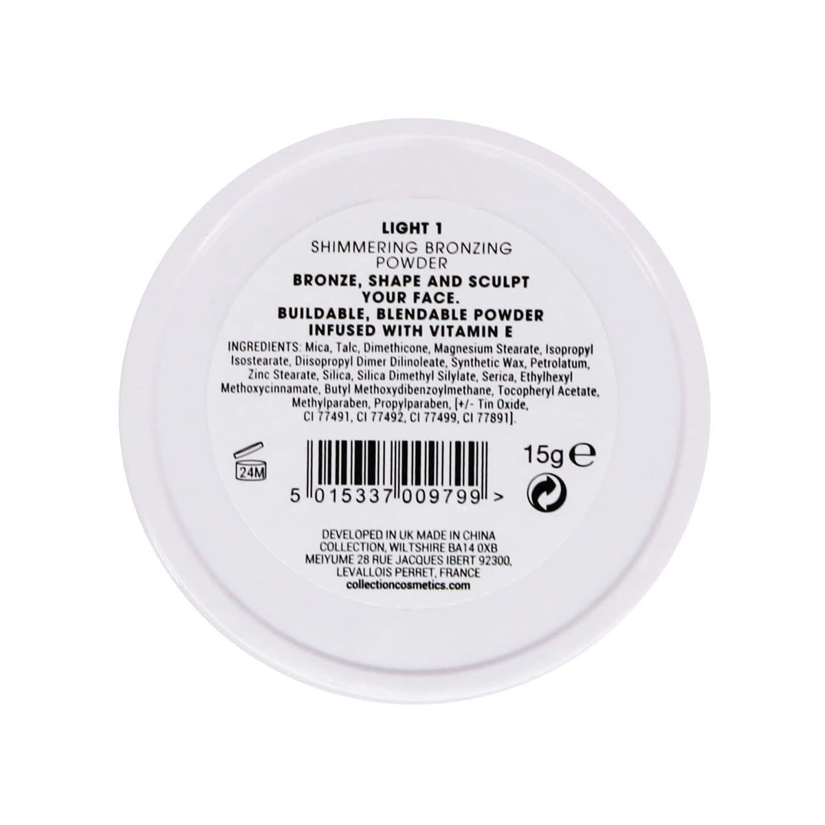 Collection Bronze Glow Powder Shimmering 1 Light