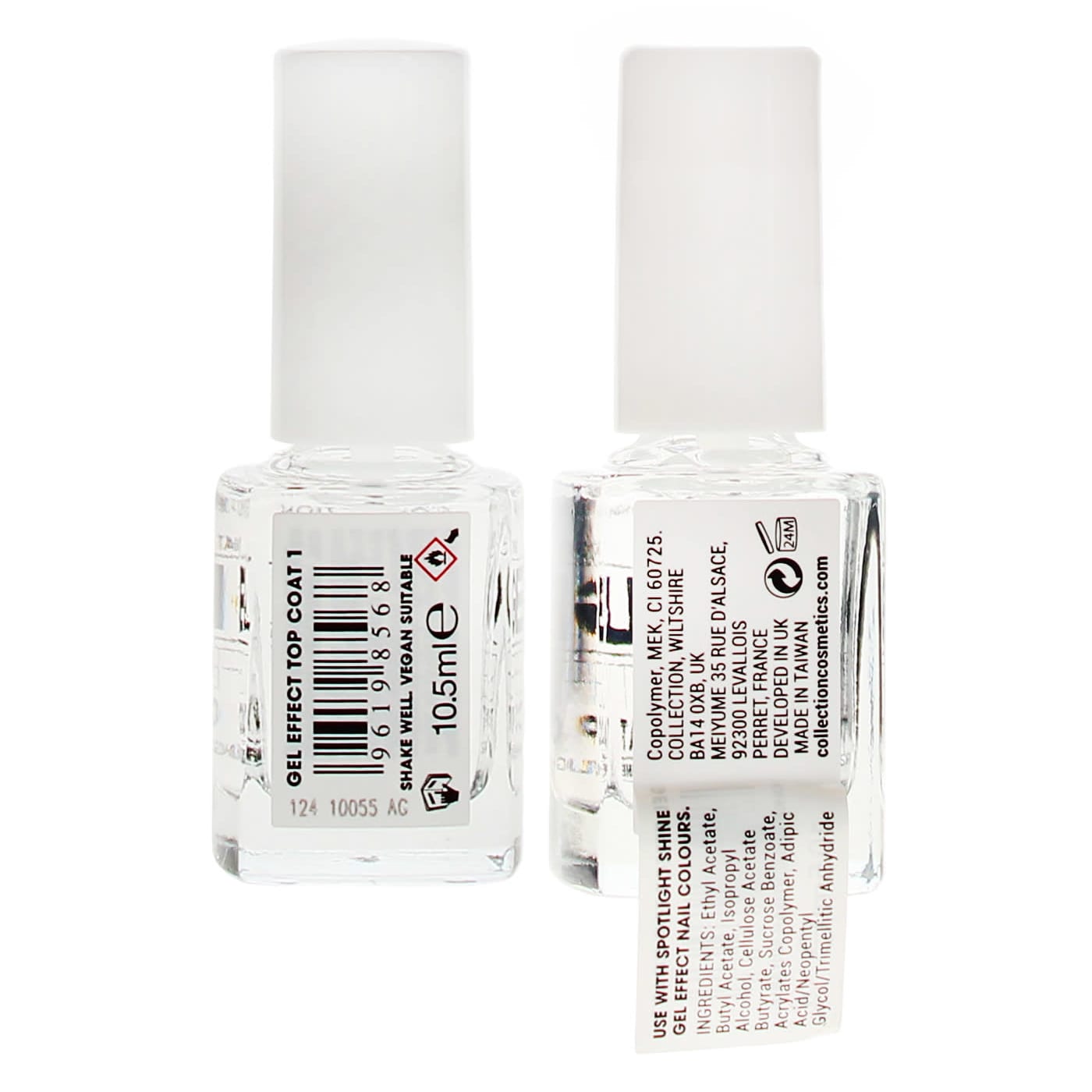 Collection Spotlight Shine 10.5ml Nail Polish Gel Effect Top Coat