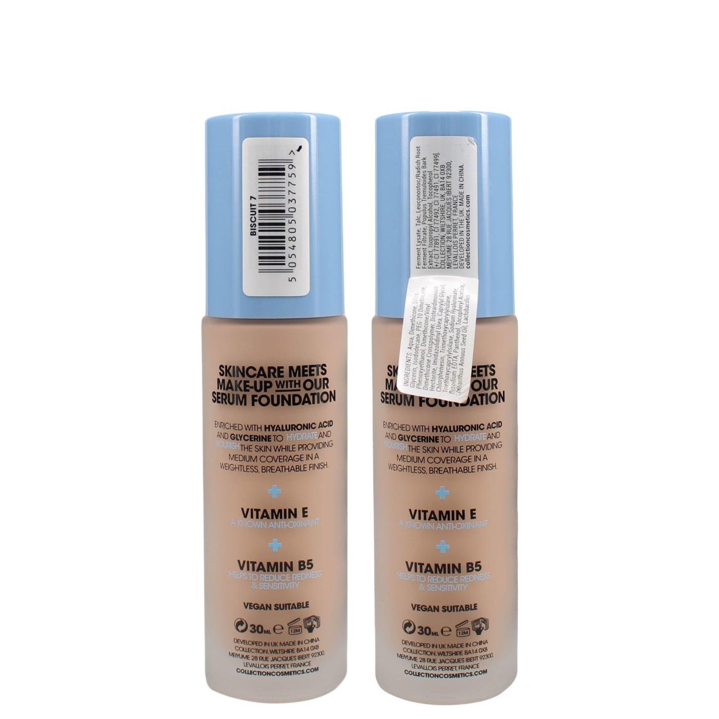 COLLECTION HYDRA SERUM 30ML FOUNDATION BISCUIT 7