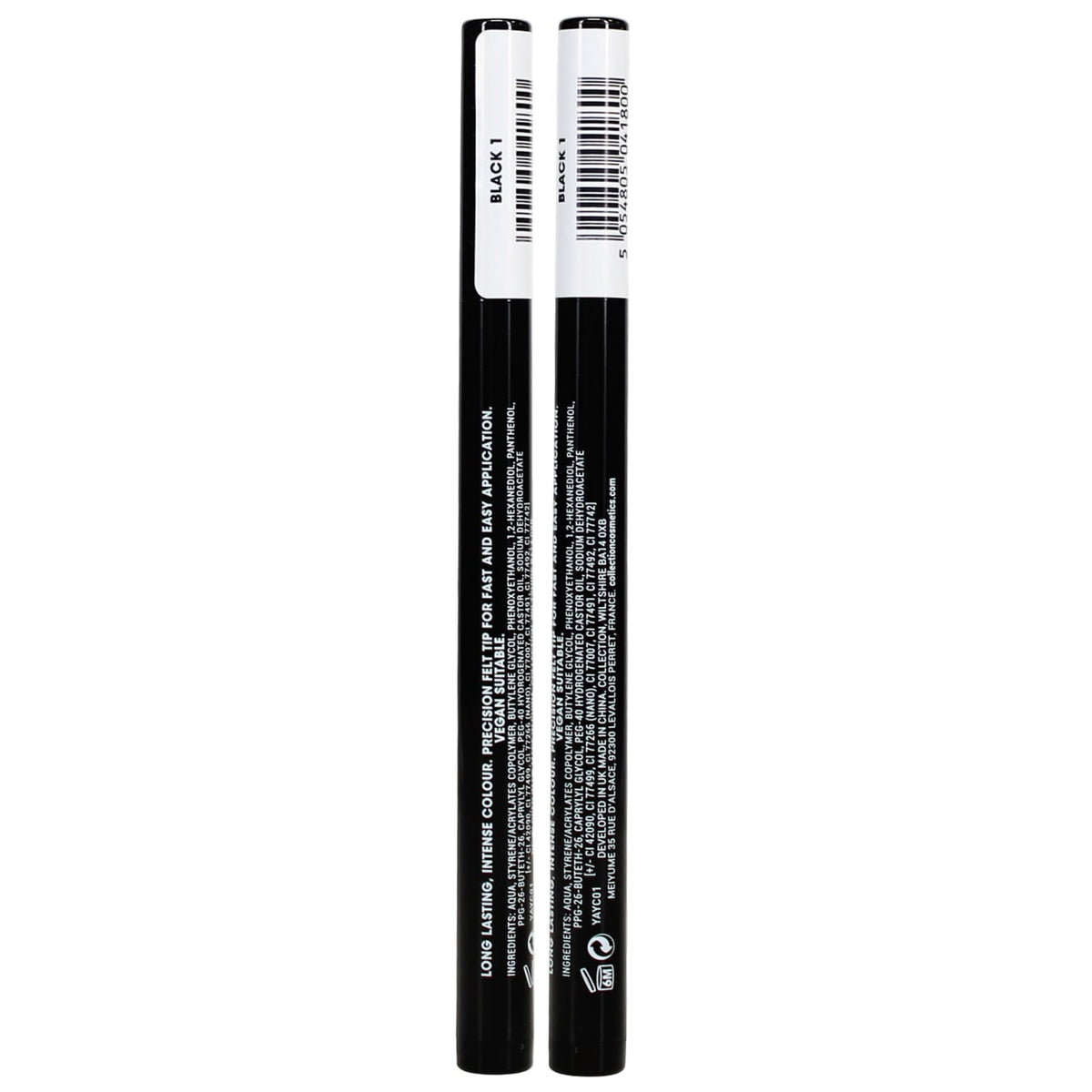 Collection Fast Stroke Felt Eyeliner Black