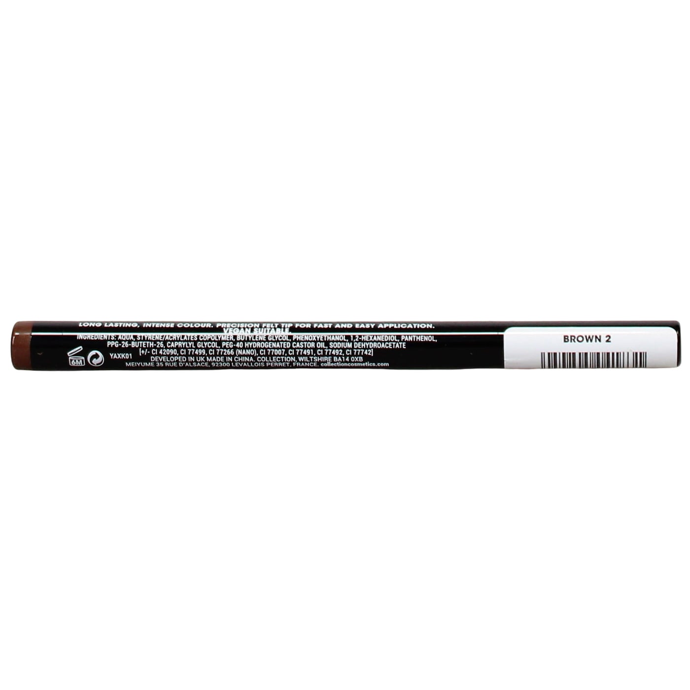Collection Fast Stroke Felt Eyeliner Brown 2