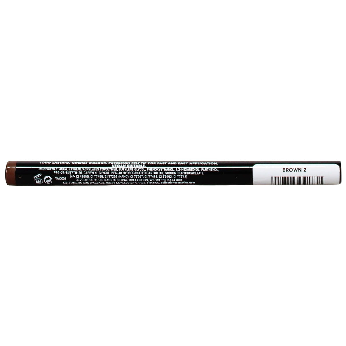 Collection Fast Stroke Felt Eyeliner Brown 2