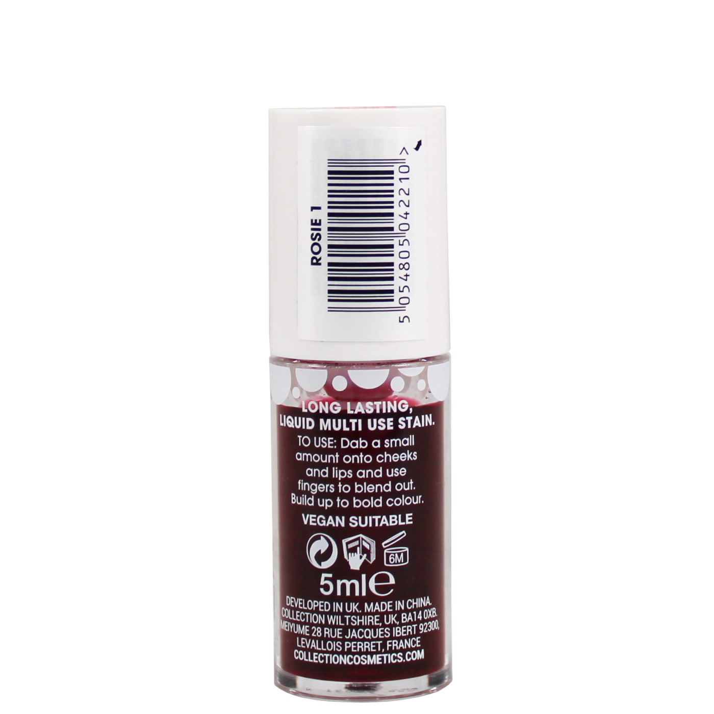 COLLECTION LIP&CHEEK STAIN ROSIE 3PK