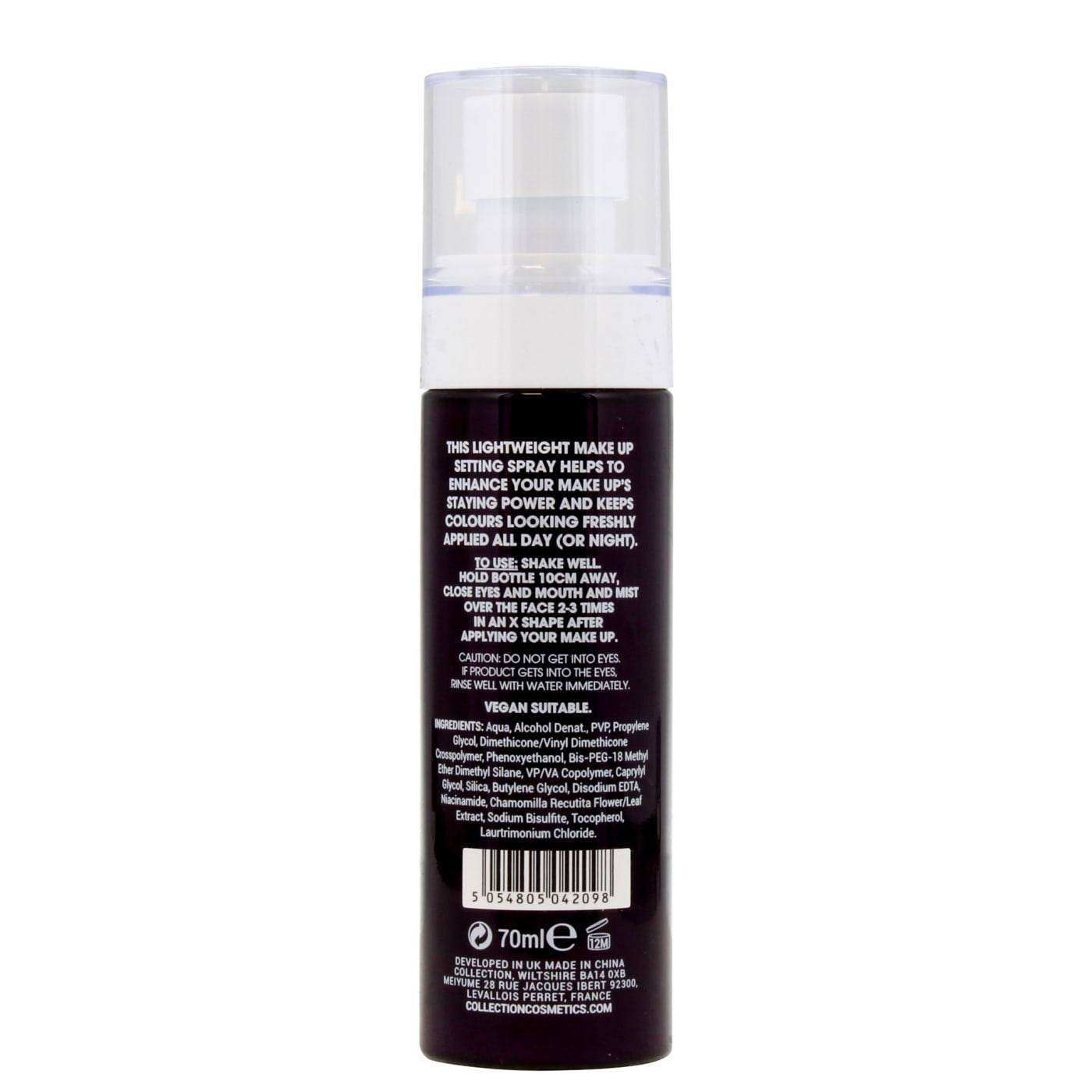 Collection Primed & Ready All Night Long Setting Spray