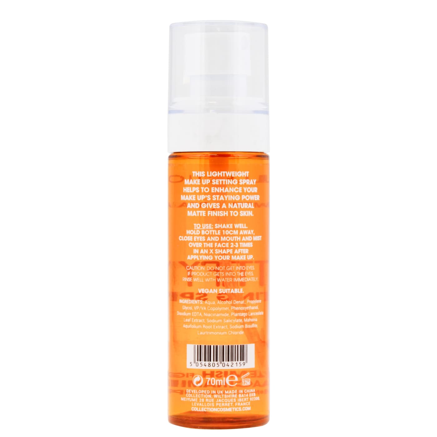 COLLECTION PRIMED&READY MATTE SET SPRAY