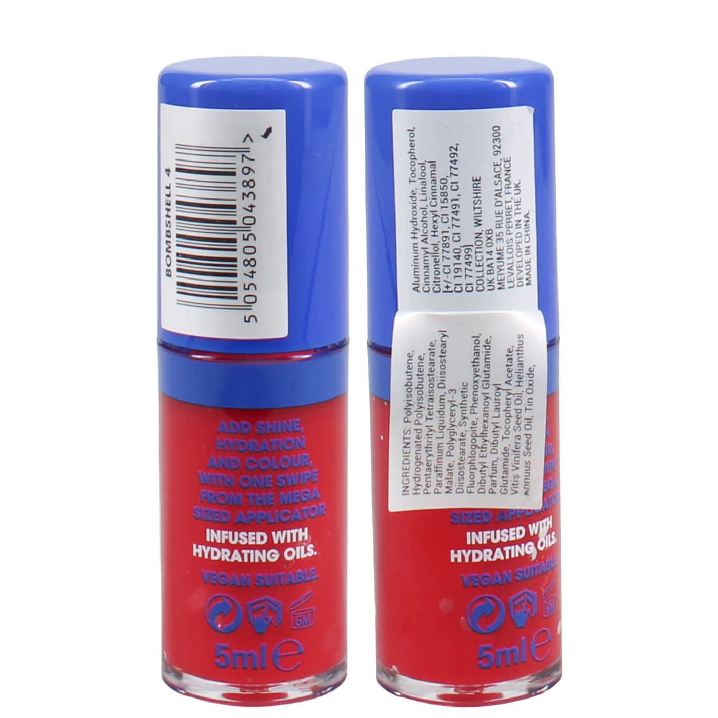 COLLECTION MEGA LIP OIL BOMB SHELL