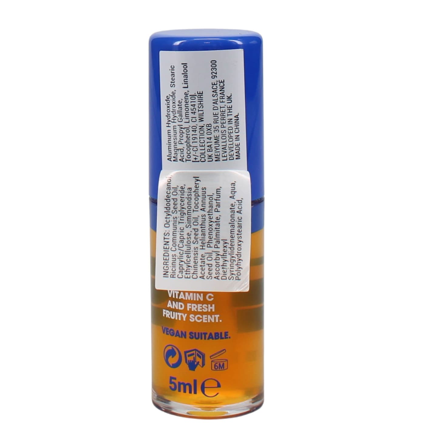 COLLECTION VITAMIN LIP OIL ORANGE BURST
