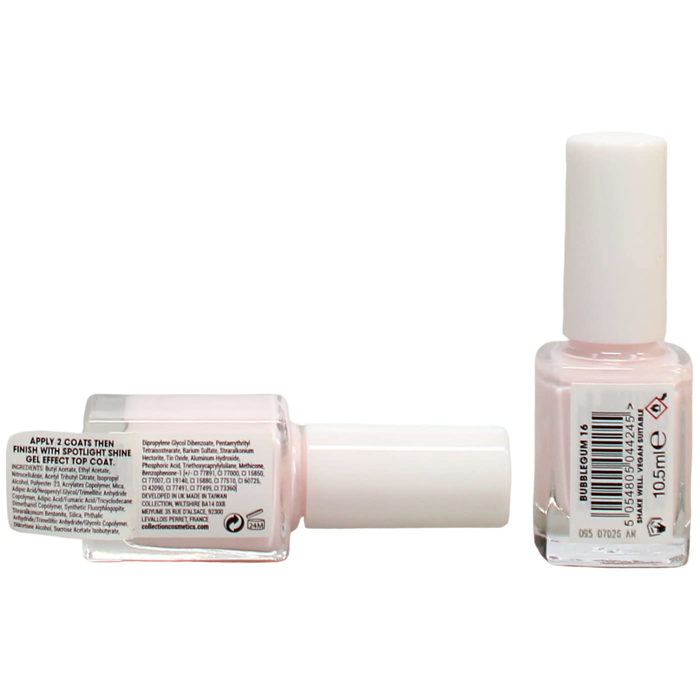 Collection Spotlight Shine Gel Effect 10.5ml Nail Polish Bubblegum