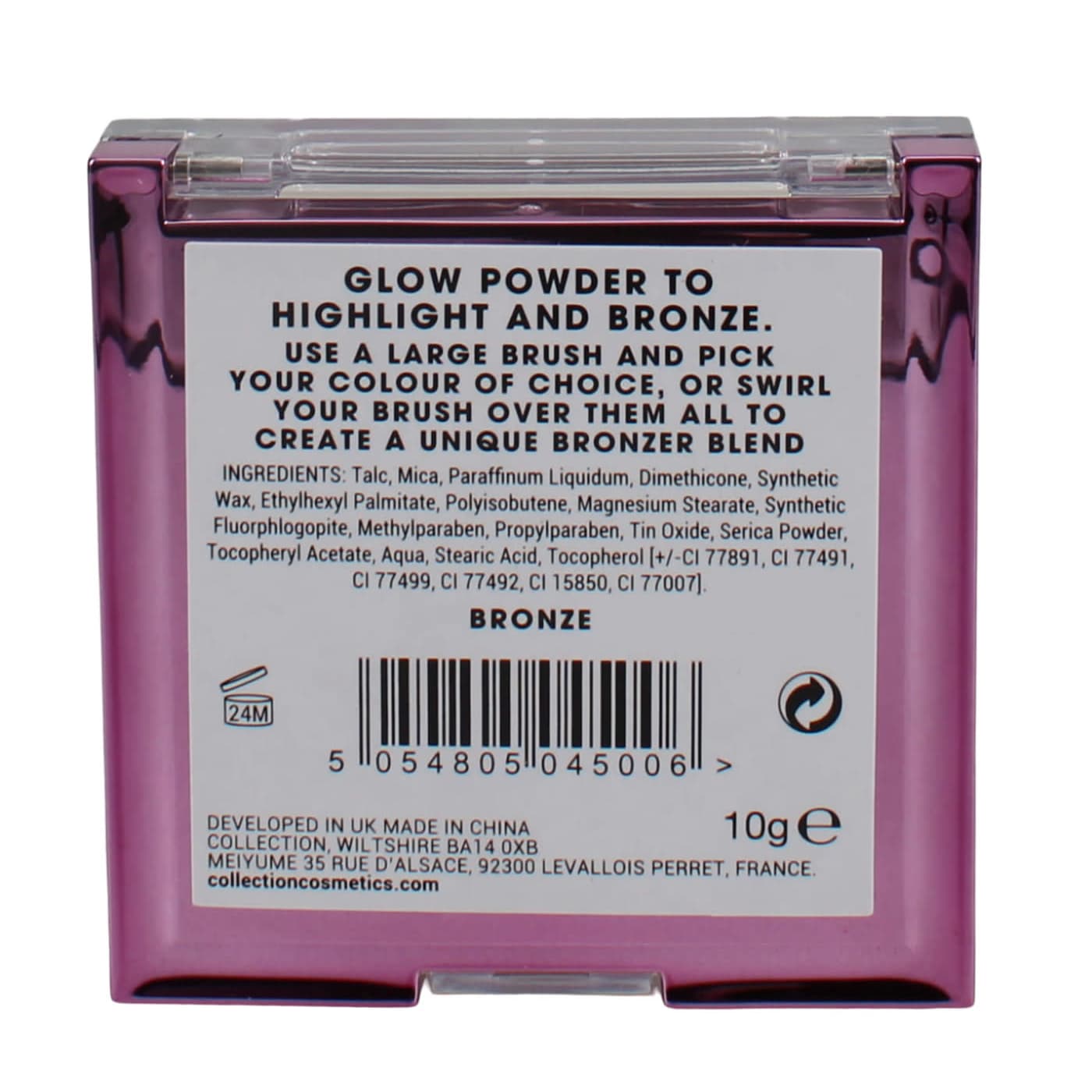 COLLECTION FILTER FINISH GLOW POWDER BRONZE