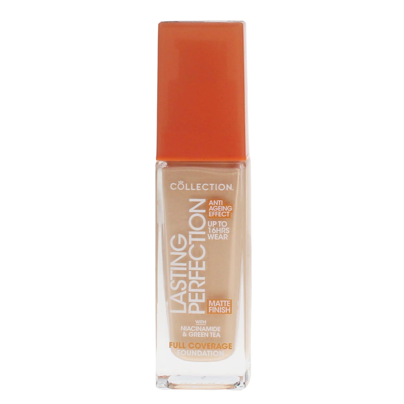 COLLECTION LASTING PERFECTION MATTE 27ML FOUNDATION 6W CASHEW WARM