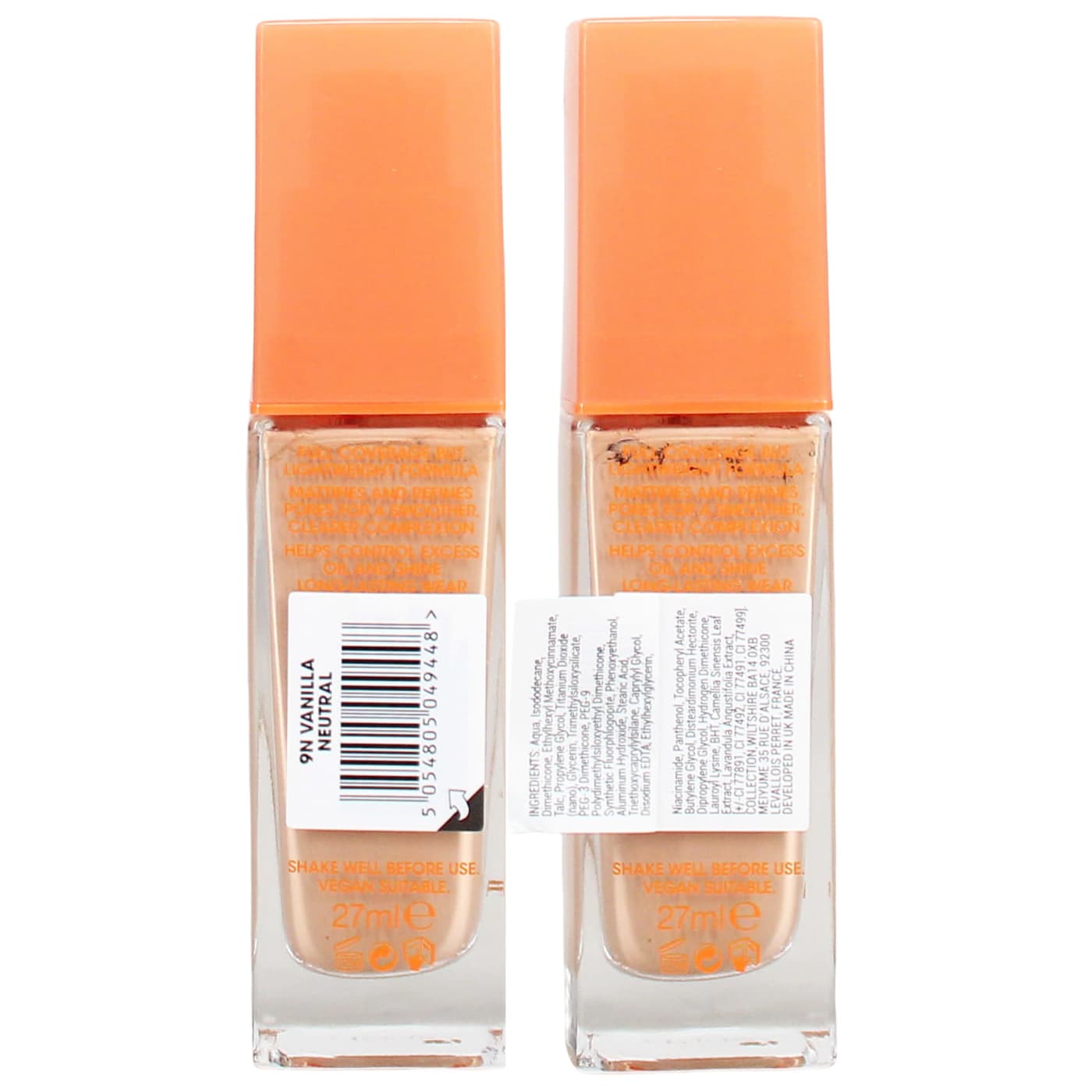 Collection Lasting Perfection Matte Foundation Vanilla Neutral 27ml 9N