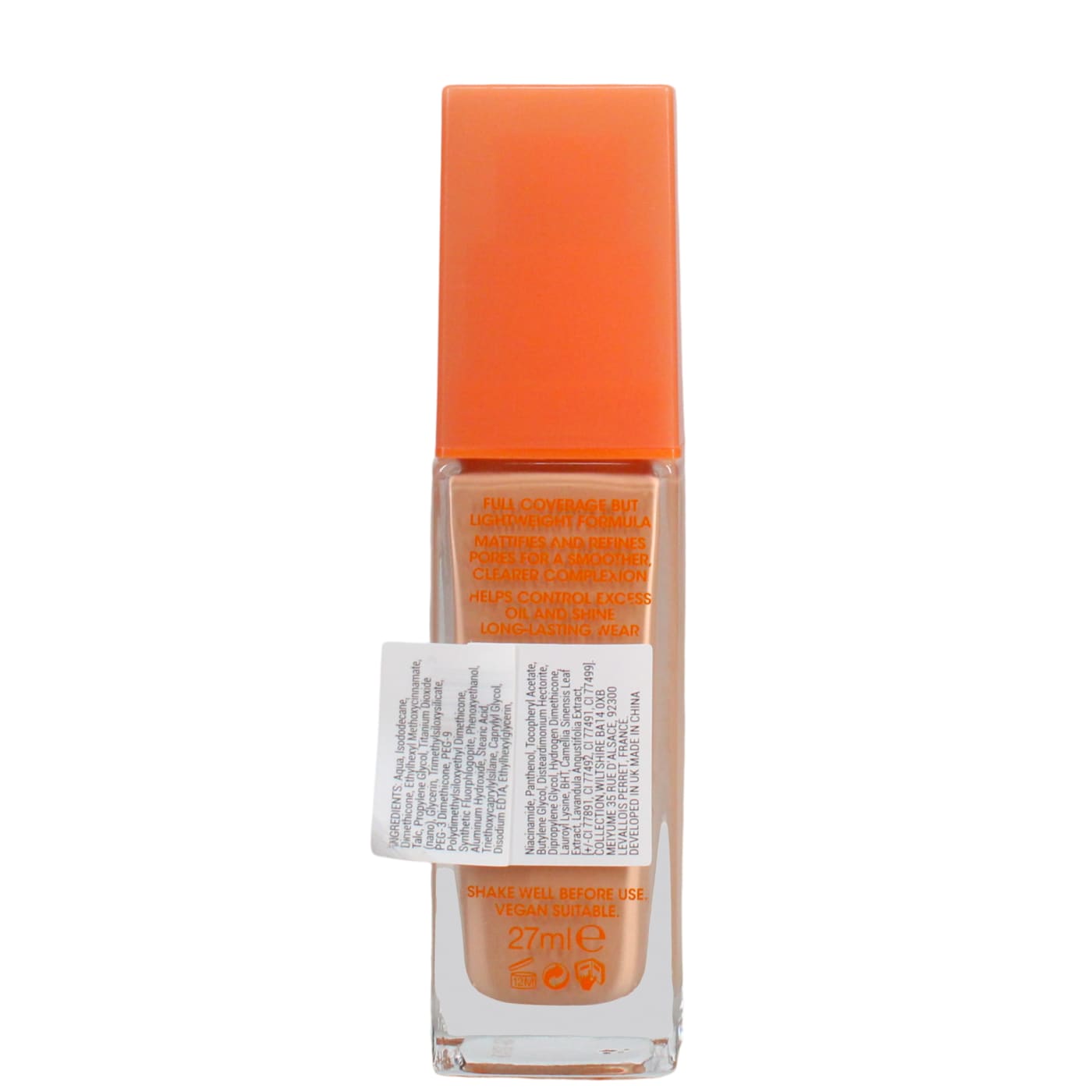 COLLECTION LASTING PERFECTION MATTE 27ML FOUNDATION 10W BUTTERMILK WARM