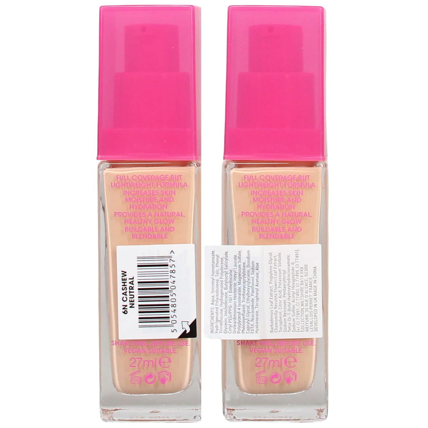 Collection Lasting Perfection Satin Foundation Cashew Neutral 27ml 6N