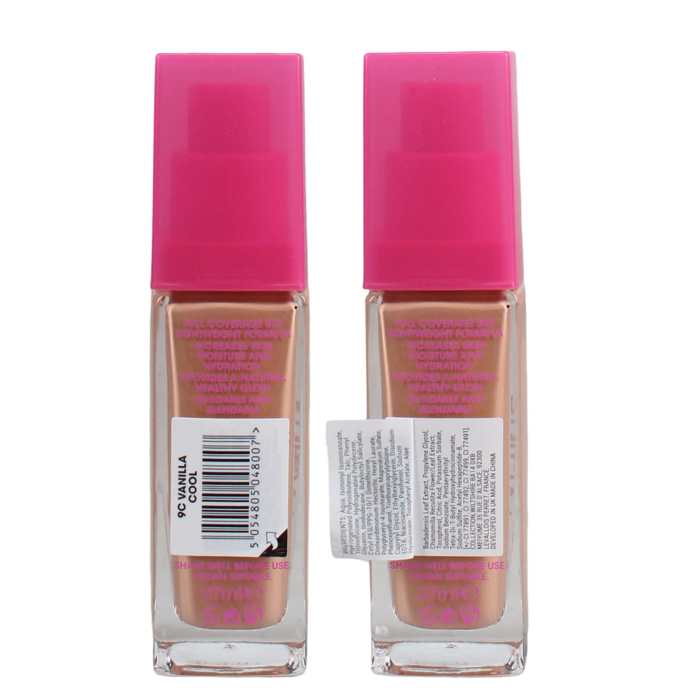 Collection Lasting Perfection Satin Foundation Vanilla Cool 27ml 9C
