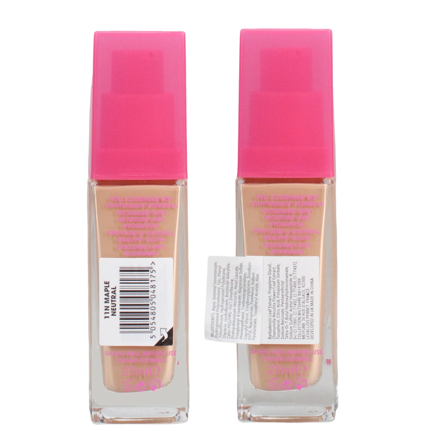 Collection Lasting Perfection Satin 27ml Foundation 11N Maple Neutral