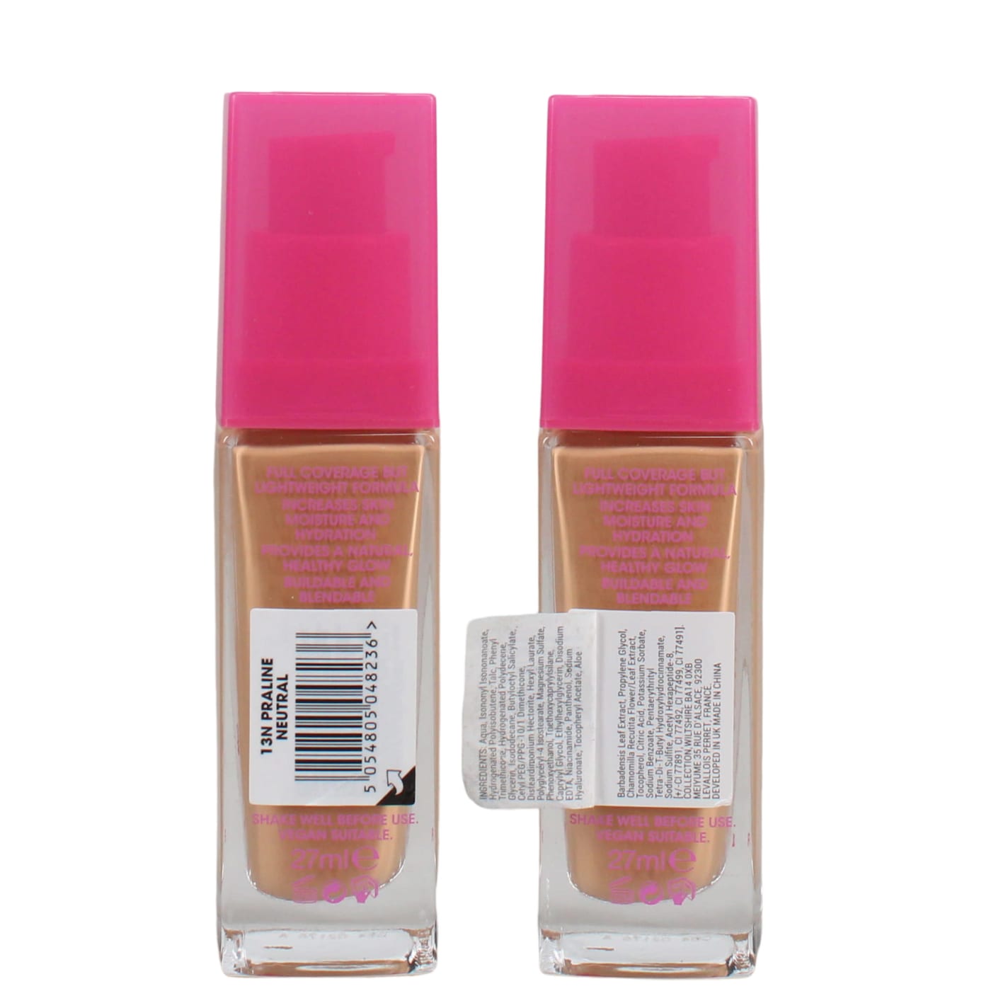 Collection Lasting Perfection Satin 27ml Foundation 13N Praline Neutral