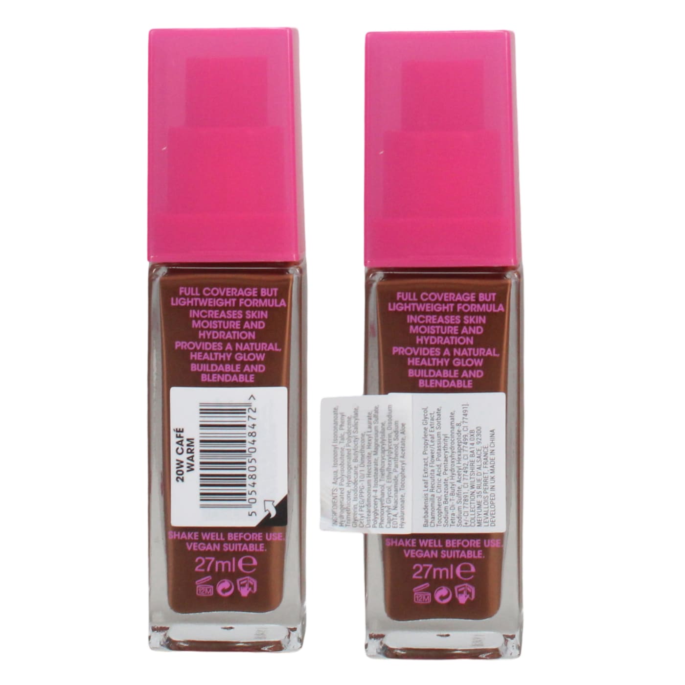 COLLECTION LASTING PERFECTION SATIN 27ML FOUNDATION 20W CAFÉ WARM