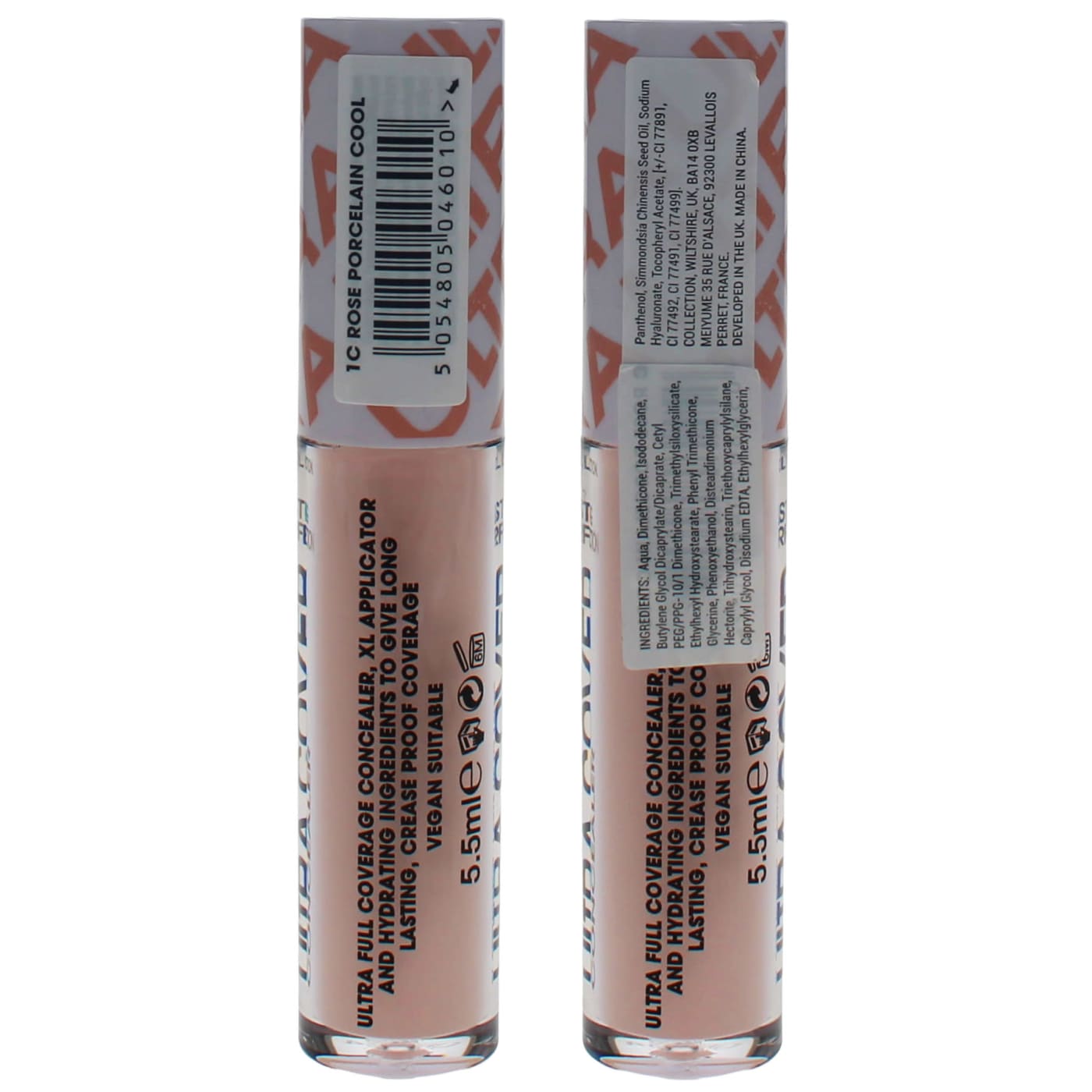 COLLECTION LASTING PERFECTION ULTRA COVER 5.5ML CONCEALER ROSE PORCELAIN COOL