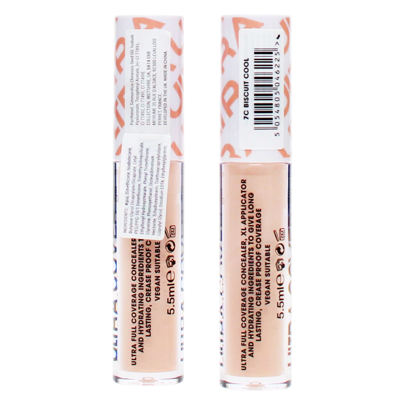 Collection Lasting Perfection Ultra Cover 5.5ml Concealer 7C Biscuit Cool