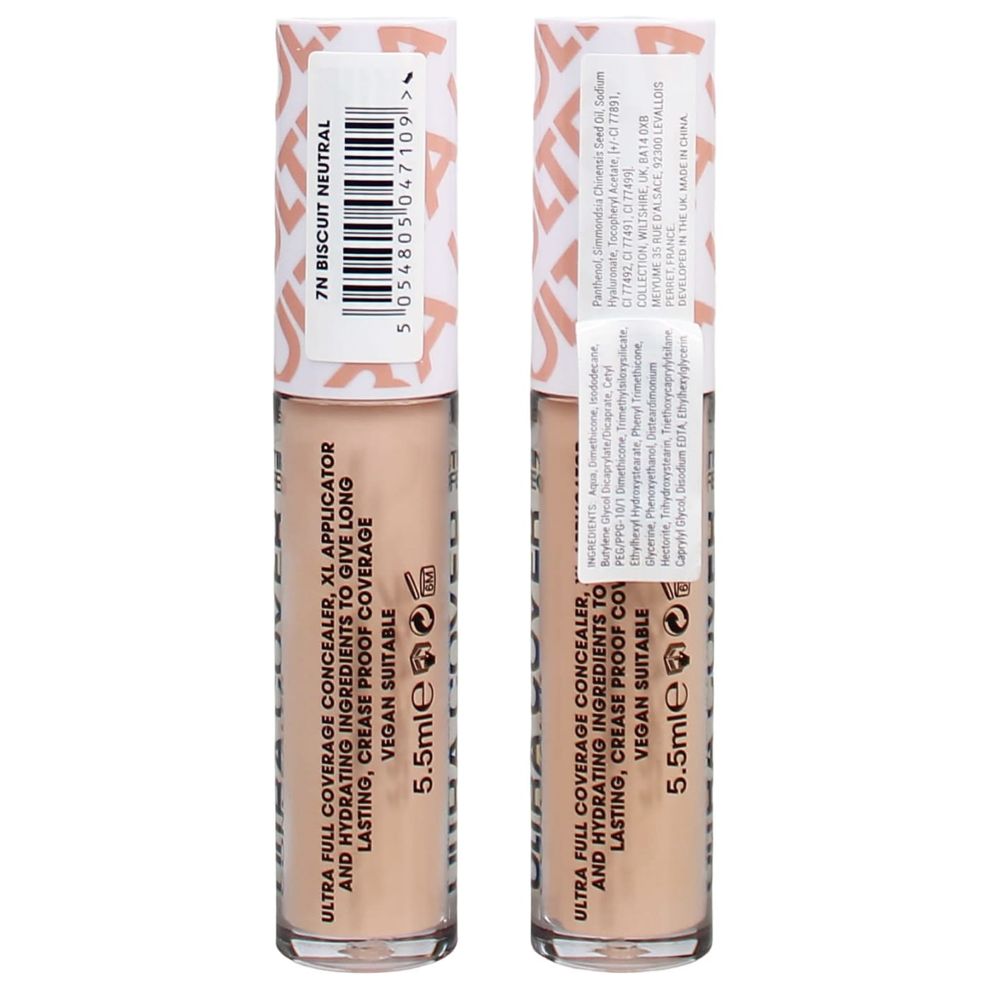 Collection Lasting Perfection Ultra Cover 5.5ml Concealer Biscuit Neutral