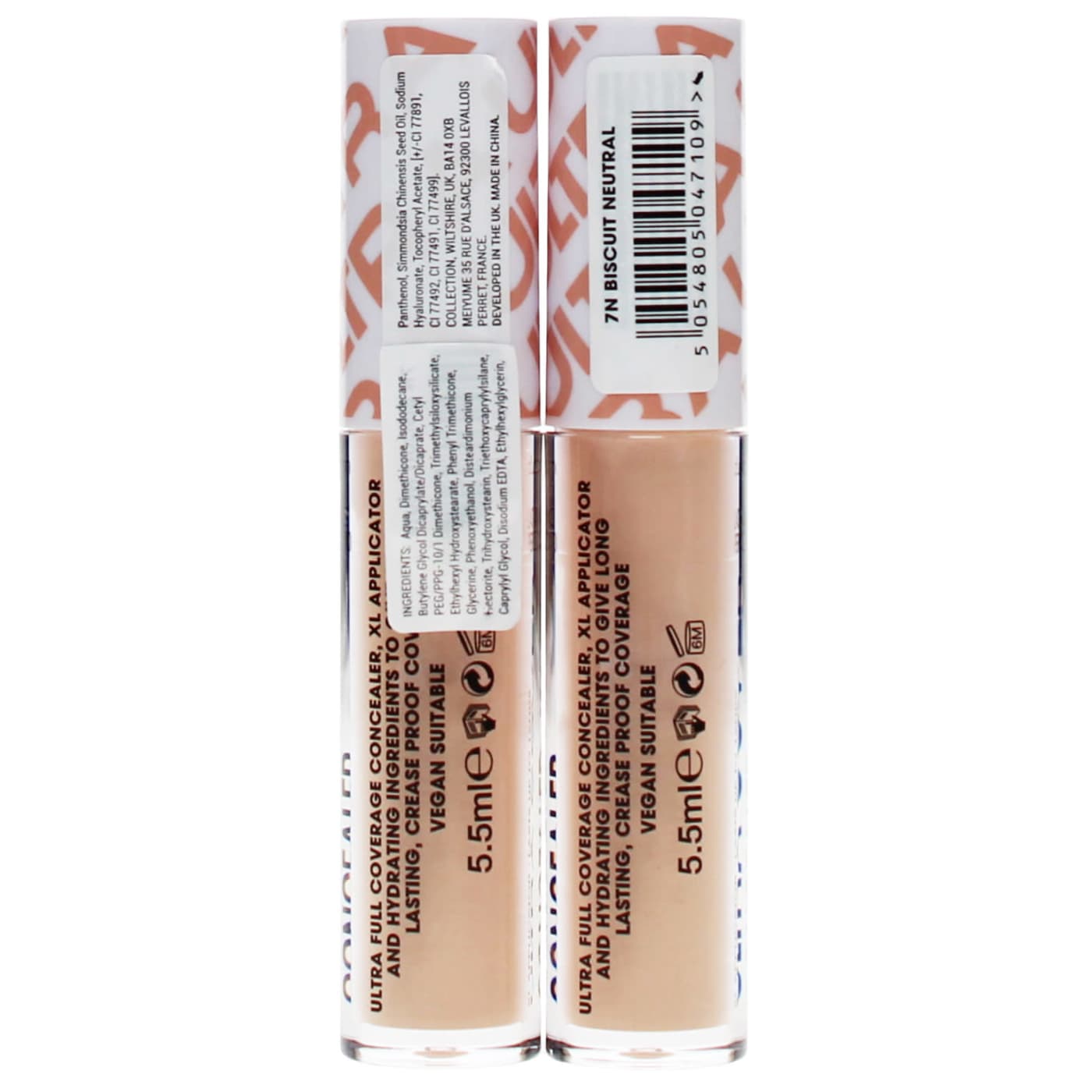 Collection Lasting Perfection Ultra Cover 5.5ml Concealer Biscuit Neutral