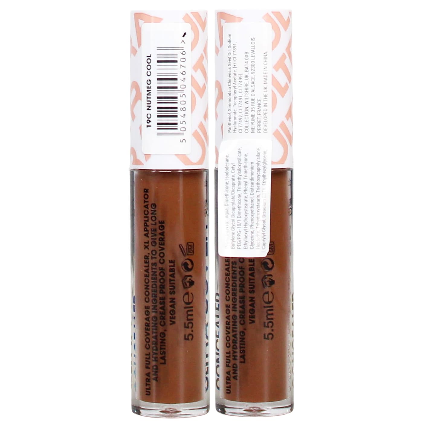 Collection Lasting Perfection Ultra Cover 5.5ml Concealer Nutmeg Cool