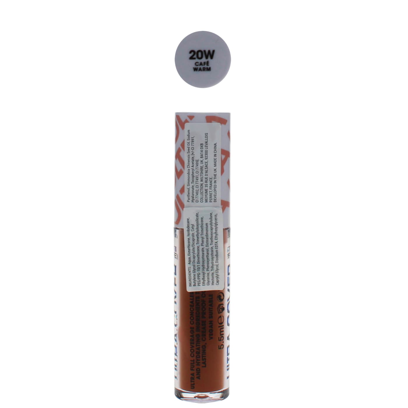 Collection Lasting Perfection Ultra Cover 5.5ml Concealer Café Warm
