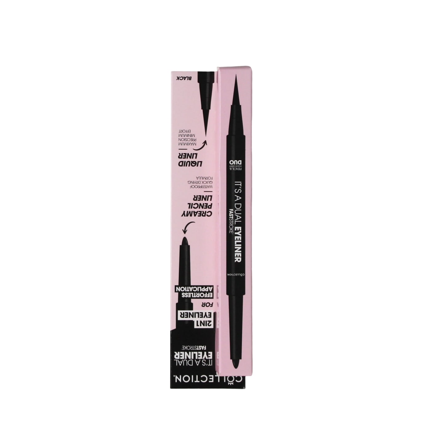 COLLECTION FAST STROKE IT'S A DUAL EYELINER BLACK