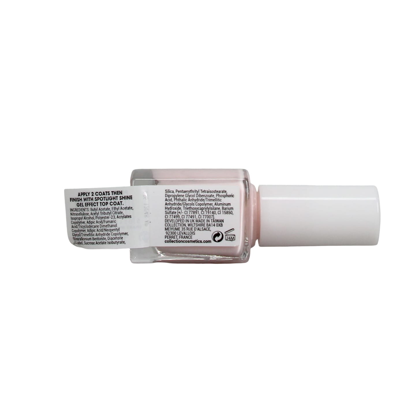 COLLECTION SPOTLIGHT SHINE GEL EFFECT 10.5ML NAIL POLISH PEARL GLOW 23