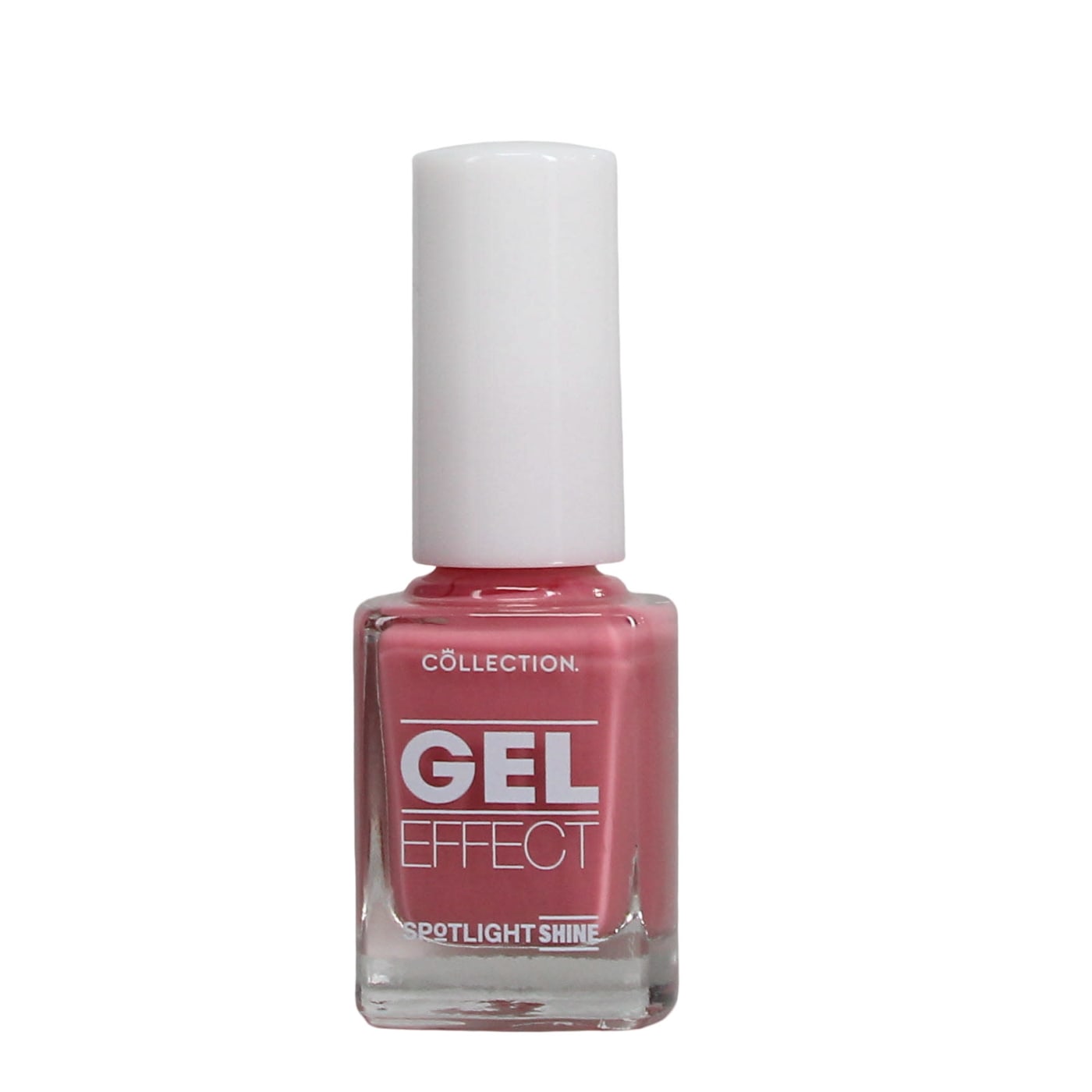 COLLECTION SPOTLIGHT SHINE GEL EFFECT 10.5ML NAIL POLISH FROSTED ROSE 25