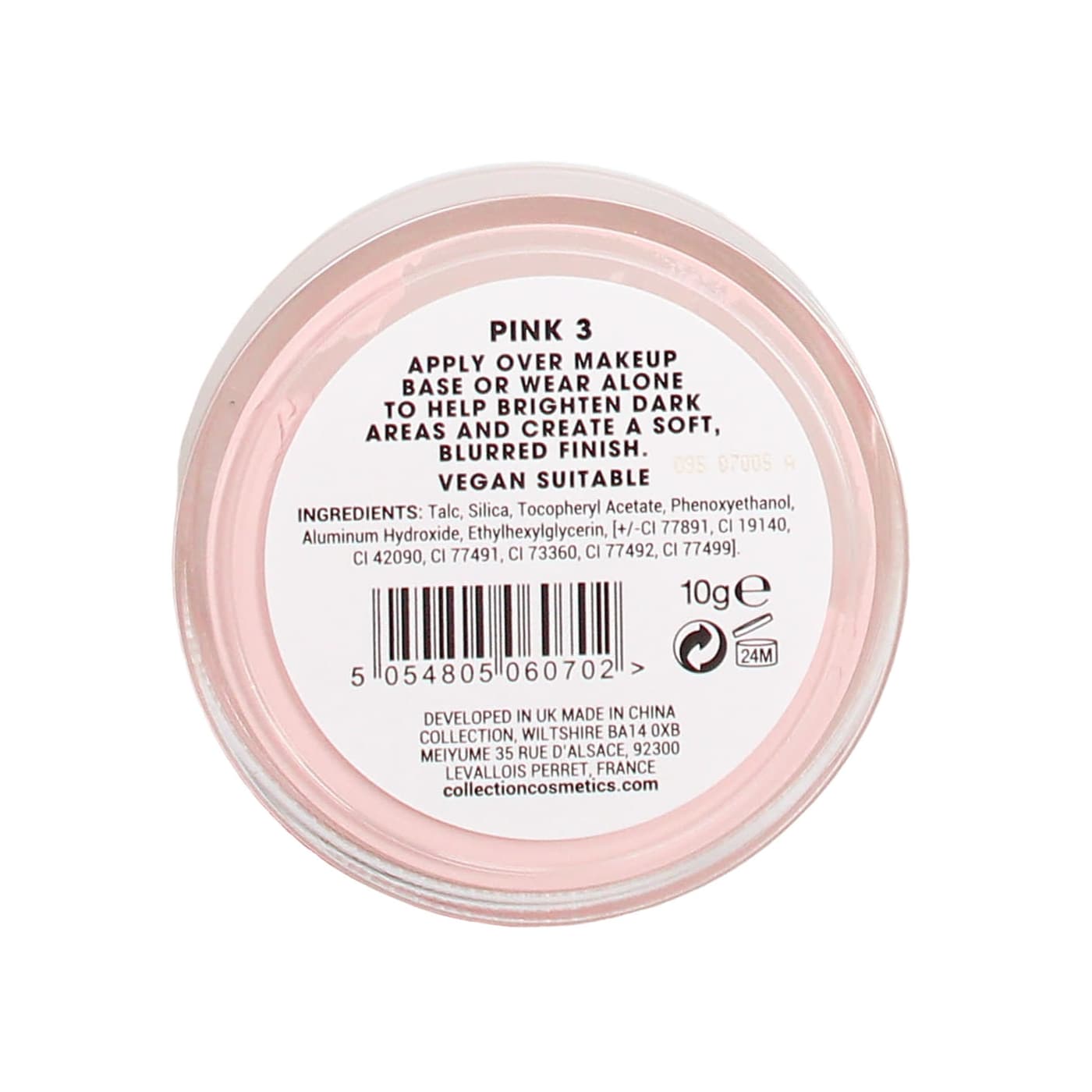 Collection Lasting Perfection 10g Sheer Loose Powder Pink
