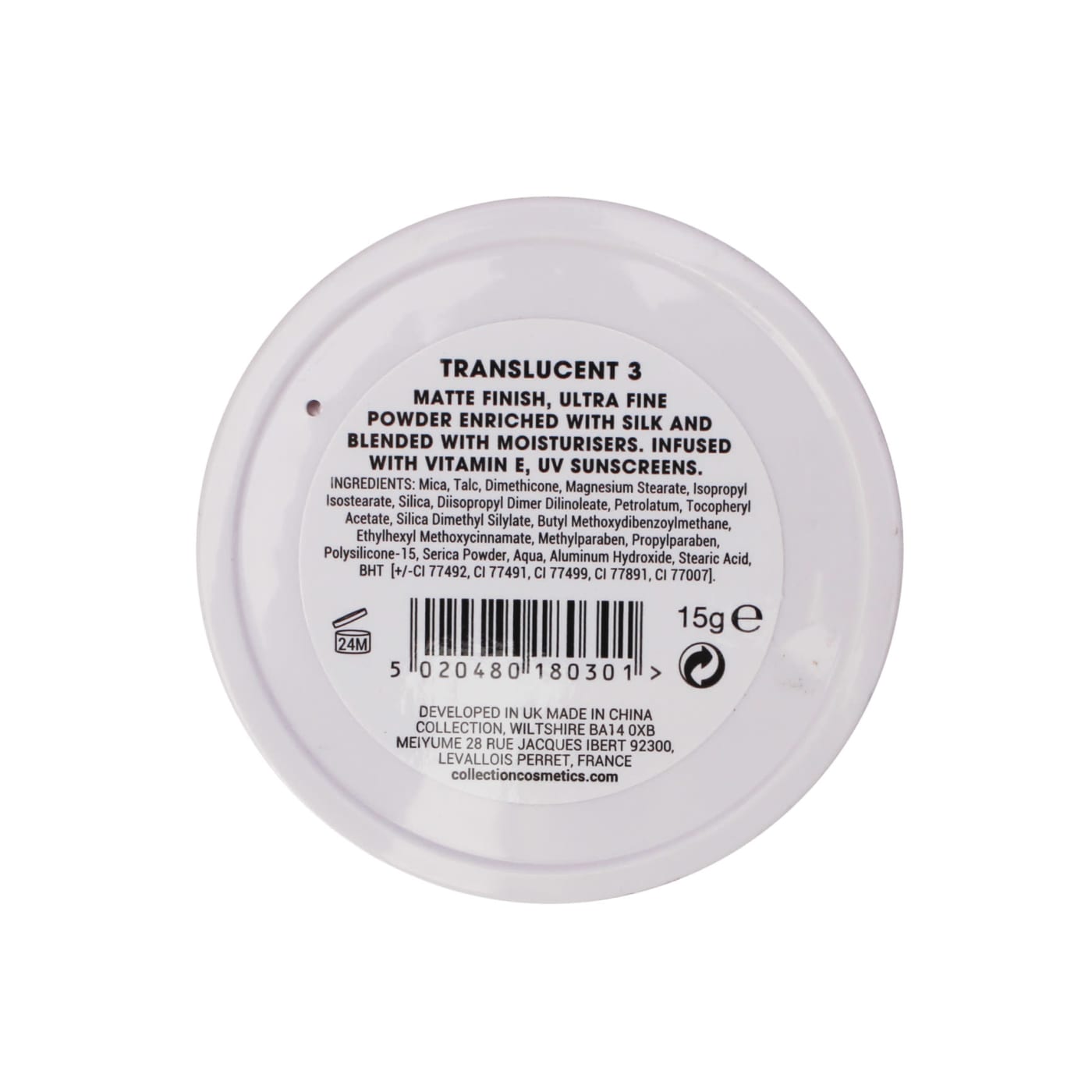 COLLECTION PRESSED POWD TRANSLUCENT
