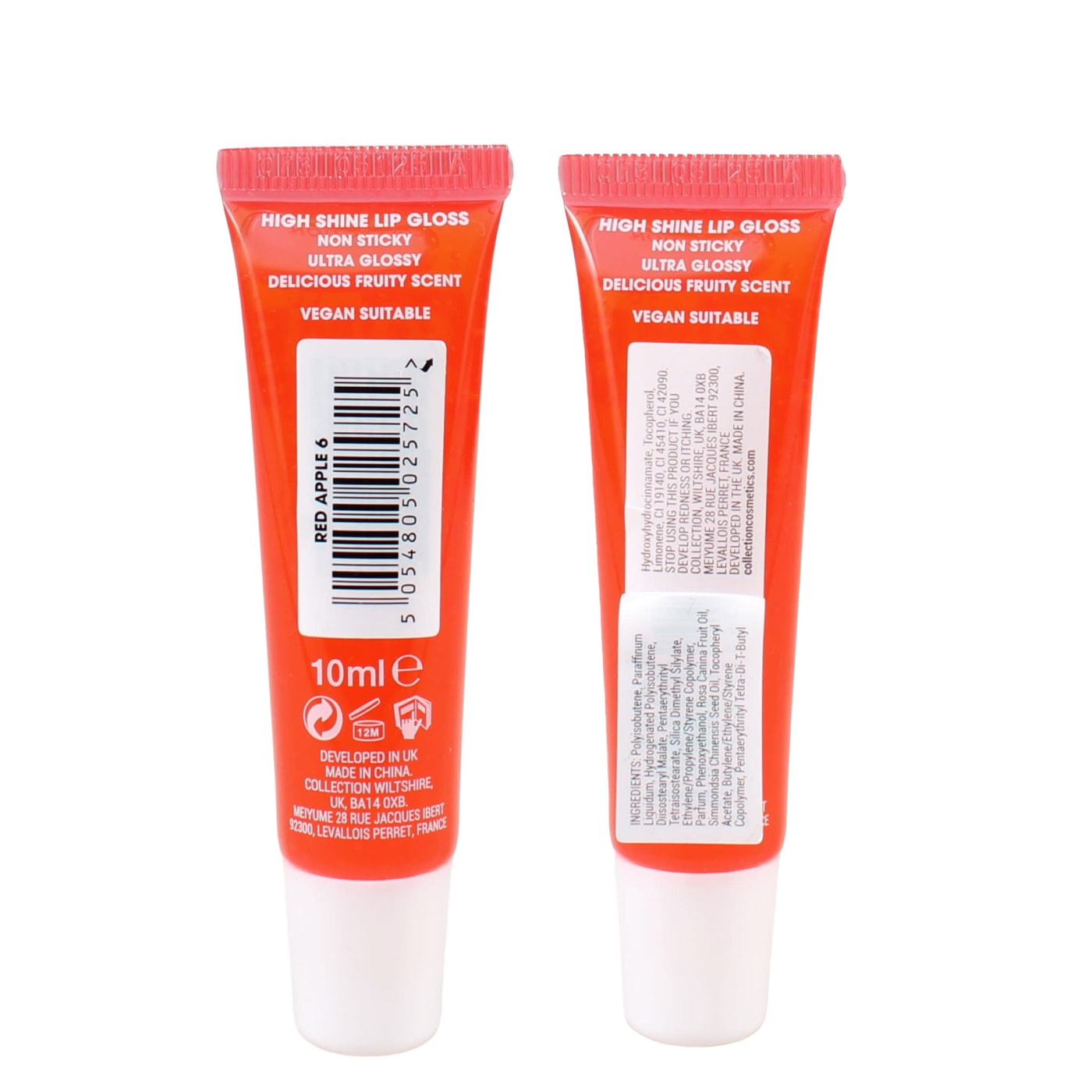 COLLECTION GLOSS ME UP 10ML LIP GLOSS RED APPLE