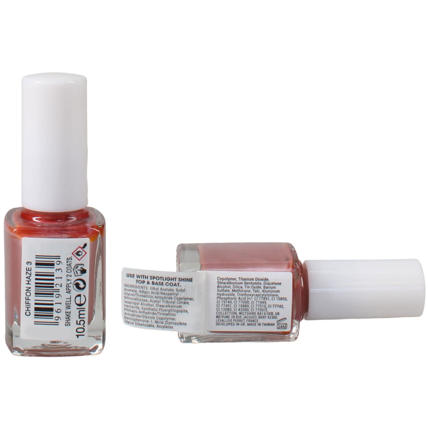 COLLECTION SPOTLIGHT SHINE 10.5ML NAIL POLISH CHIFFON HAZE