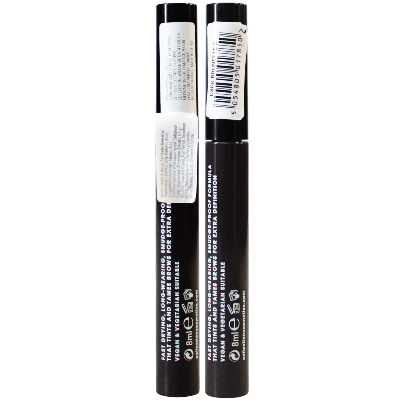 Collection 8ml Incredibrow Tinted Eyebrow Mascara Dark Brunette