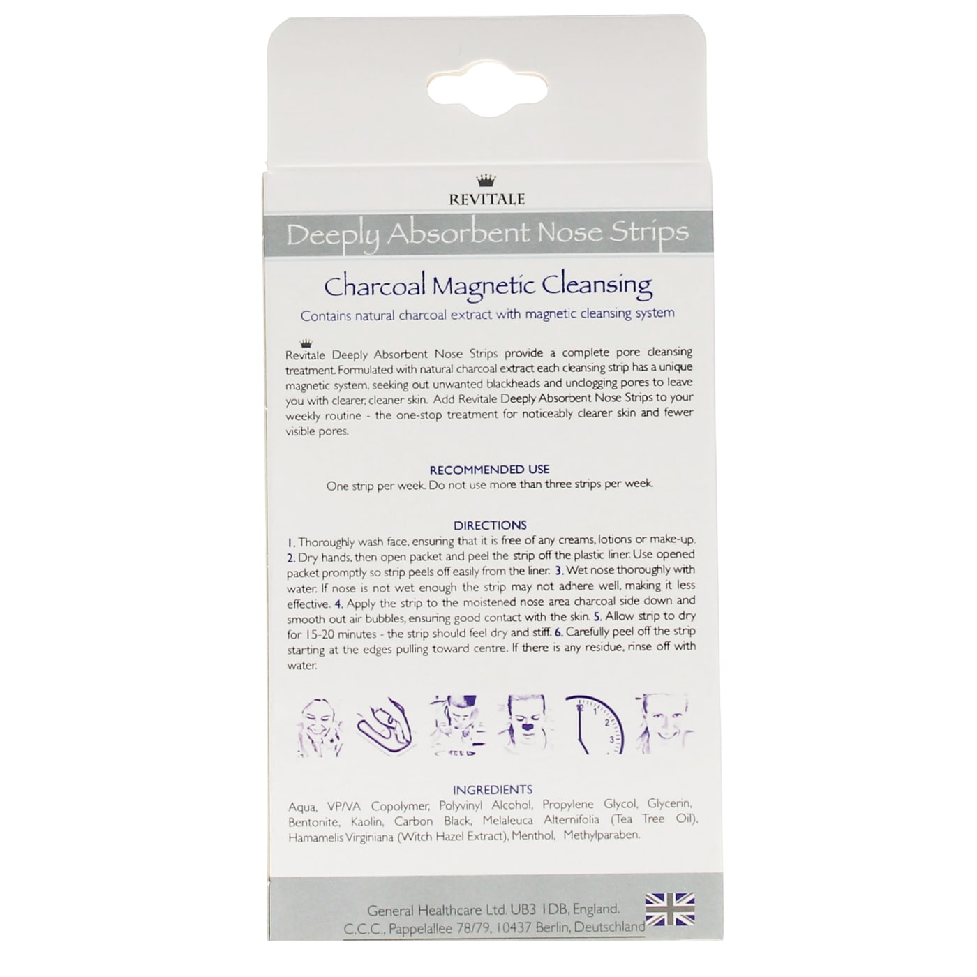 REVITALE DEEPLY ABSORBENT NOSE STRIPS 5'S 05/27