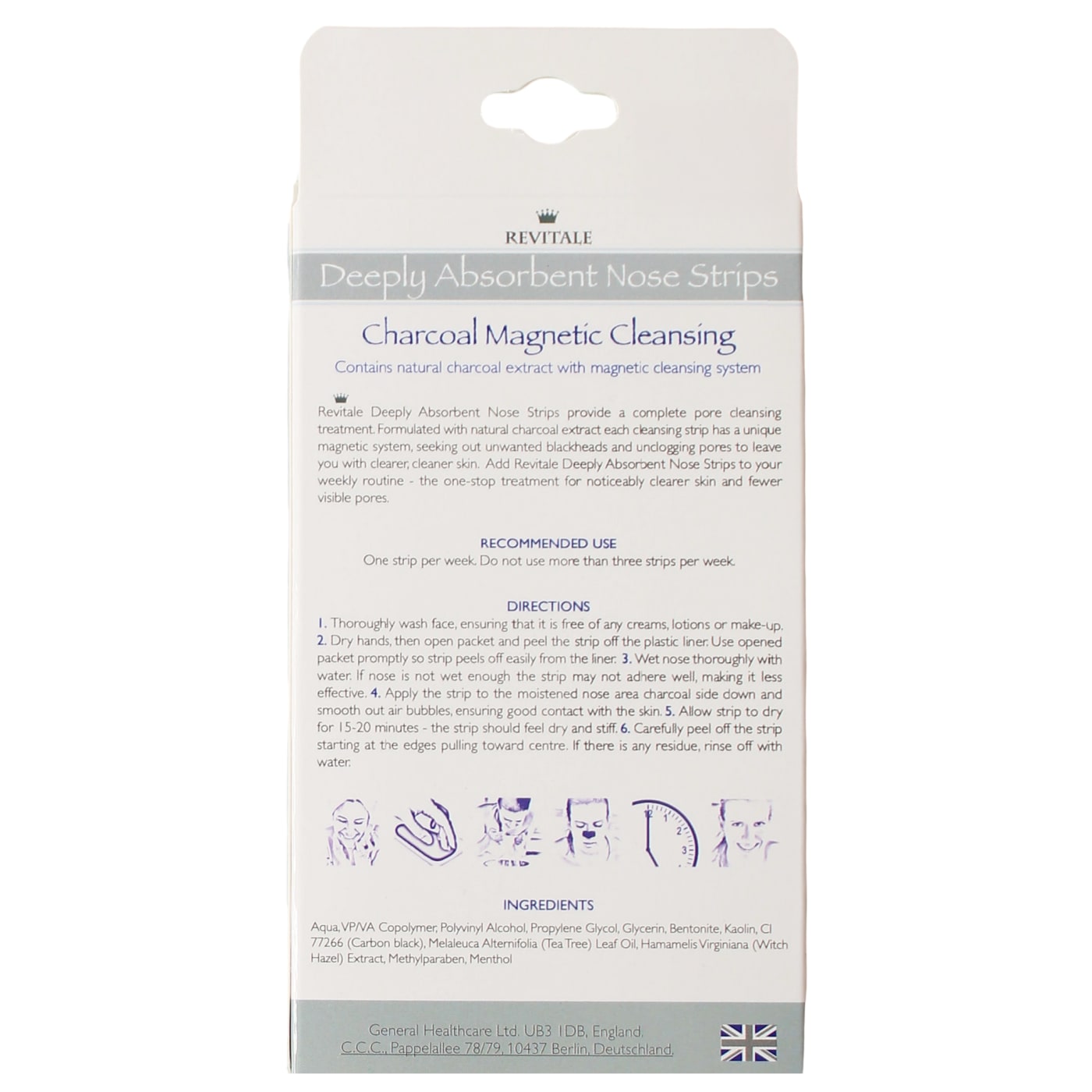 Revitale Deeply Absorbent Nose Strips 5's