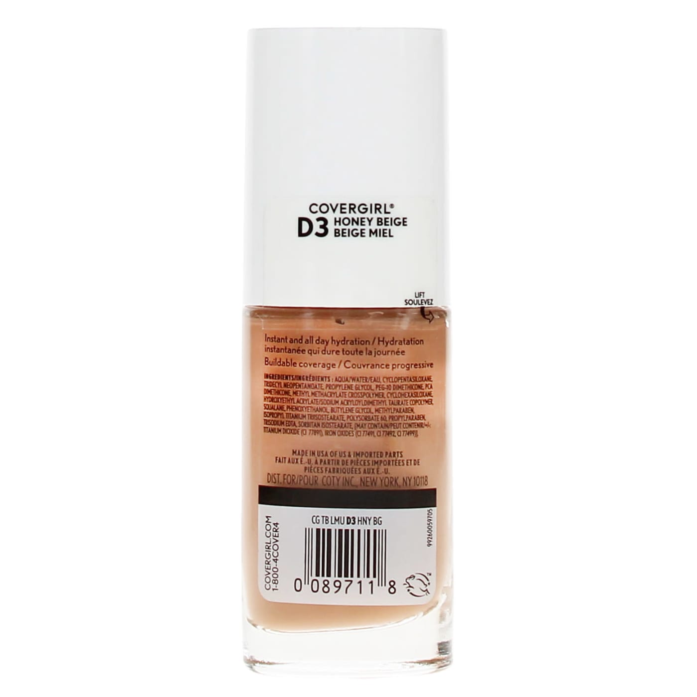 Covergirl Trublend Hydrating Liquid Foundation Honey Beige