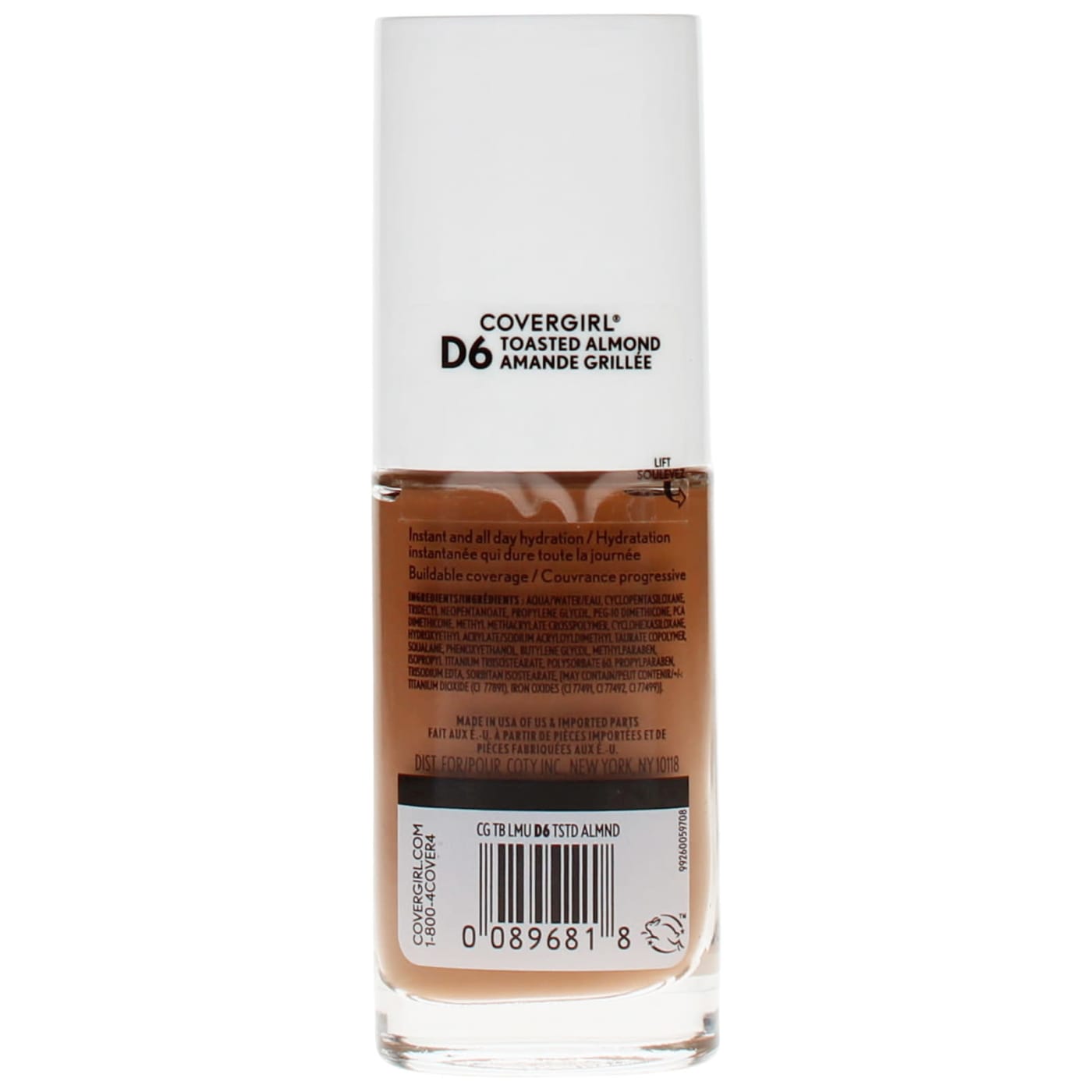 COVERGIRL LIQUID FOUND TOASTED ALMOND