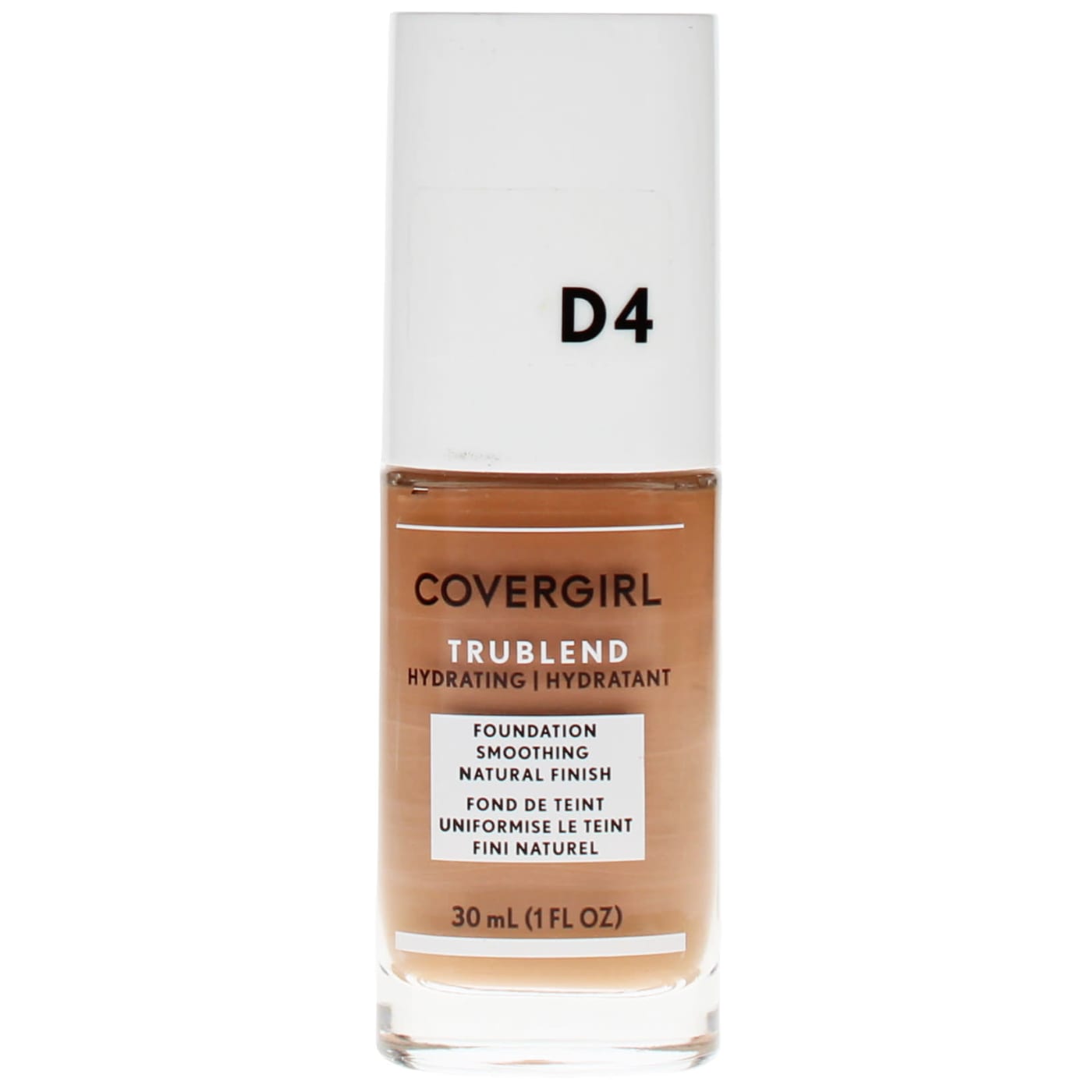 COVERGIRL TRUBLEND LIQUID MAKEUP FOUNDATION D4 CLASSIC TAN