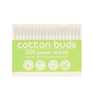 BIODEGRADABLE COTTON BUDS 200PC